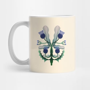 Cornflower botanical Mug